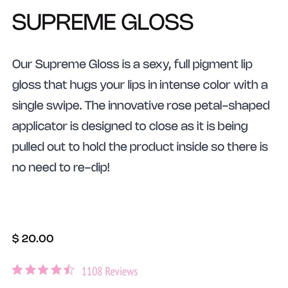 Full Pigment Lip Gloss - Fatality - Picture 6 of 6